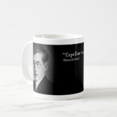 Tasse: "Fake-Zitat des Tages" - Shostakovich Kaffeetasse (Vorderseite Links)