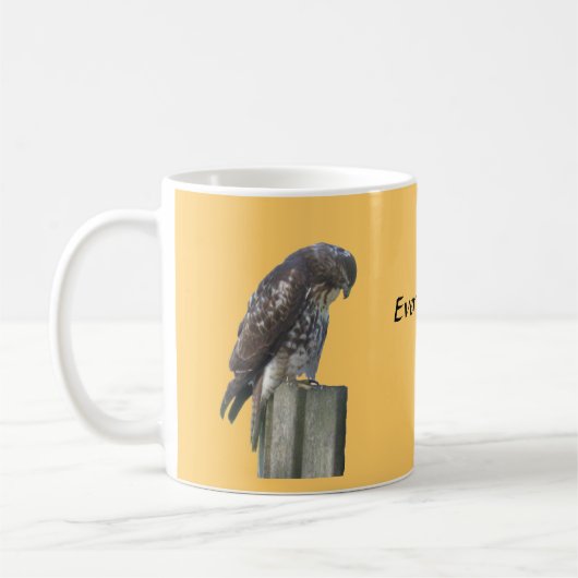 Tasse - Falken - Immer wachsam (Links)