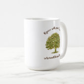 Tasse, Familienbaum-Geschenk Kaffee Coffe Kaffeetasse (VorderseiteRechts)