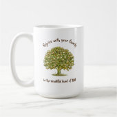Tasse, Familienbaum-Geschenk Kaffee Coffe Kaffeetasse (Links)