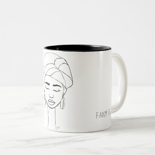 Tasse Fanm Fle (VorderseiteRechts)