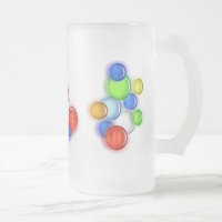Tasse - Farbblasen