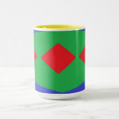 Tasse: Farbenfroh Abstrakt Tasse (Zentrum)