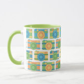 Tasse "Farbenfrohe Retro-Kameras" (Links)