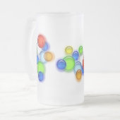 Tasse - Farbige Blasen (Vorderseite Links)