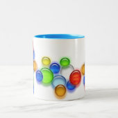 Tasse - Farbige Blasen (Mittel)