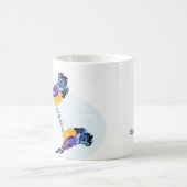Tasse: Farbiger Vogel Kaffeetasse (Mittel)