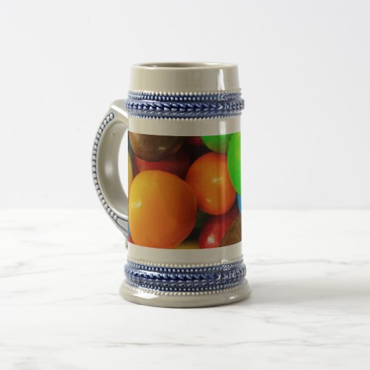 Tasse Farblich und süß (Vorderseite Links)