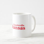 Tasse Fayetteville, Arkansas (VorderseiteRechts)
