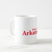 Tasse Fayetteville, Arkansas (Vorderseite Links)