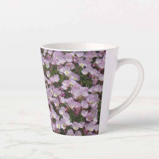 Tasse - Feld der rosa Blume (Rechts)