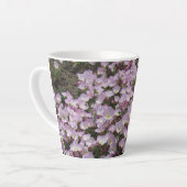 Tasse - Feld mit rosa Blumen (Linke Ecke)