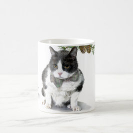 Tasse: Felix, die Katze, Camping im August Kaffeetasse