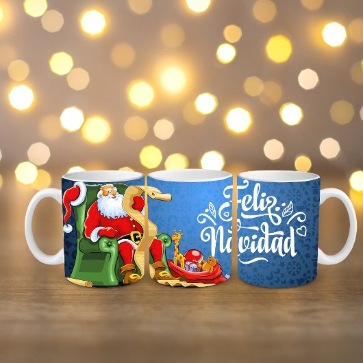 Tasse "Feliz Navidad", 11 oz