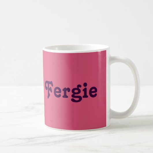 Tasse Fergie (Rechts)