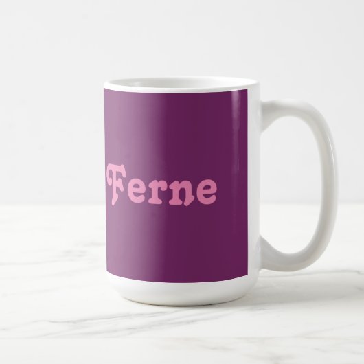 Tasse Ferne (Rechts)
