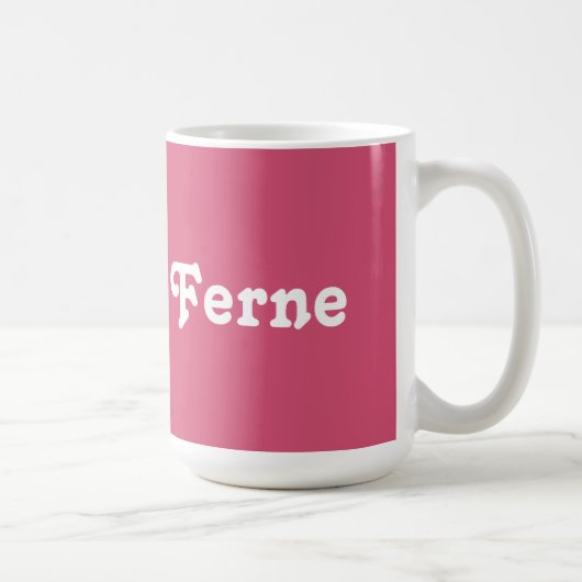 Tasse Ferne (Rechts)