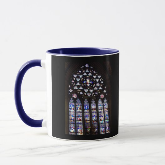 Tasse "Festgelegte Glasfenster" (Links)