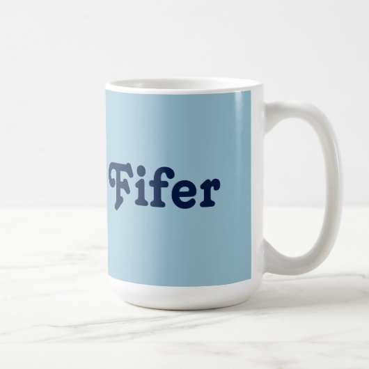 Tasse Fifer (Rechts)