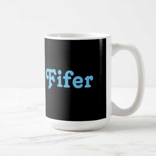 Tasse Fifer (Rechts)