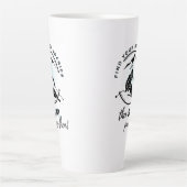 Tasse "Finde deine Grenzen, dann fahre vorbei" (Vorderseite)