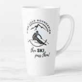 Tasse "Finde deine Grenzen, dann fahre vorbei" (Rechts)