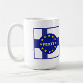Tasse Finnland Flagge EU-Flagge (Links)