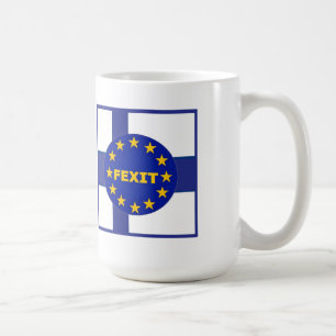 Tasse Finnland Flagge EU-Flagge
