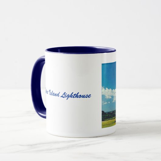 Tasse Fire Island Lighthouse (Vorderseite Links)