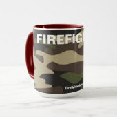 TASSE FIREFIGHTER CAMOUFLAGE (Vorderseite Links)