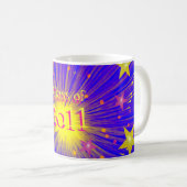 Tasse "Firework Class of 2011" (VorderseiteRechts)