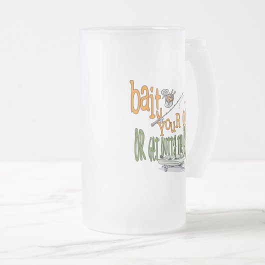 Tasse Fischen Spaß Angeln Köder (VorderseiteRechts)