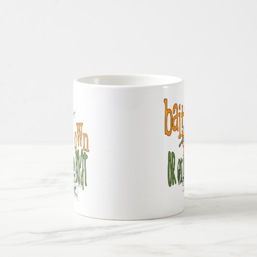 Tasse Fischen Spaß Angeln Köder (Mittel)