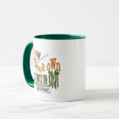 Tasse Fischen Spaß Angeln Köder (Vorderseite Links)