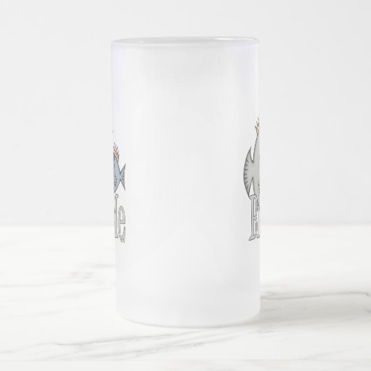 Tasse Fischen Spaß Fischen Beißen (Mittel)