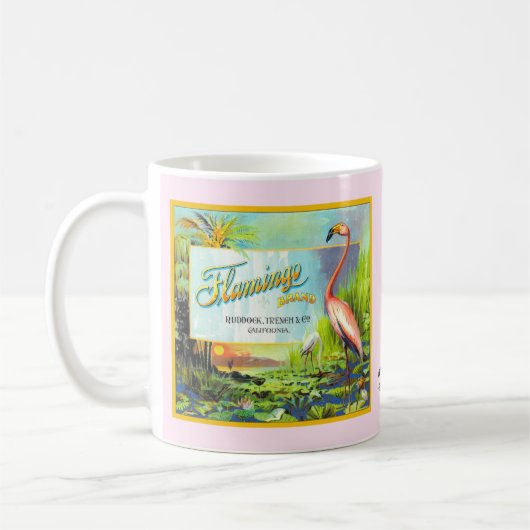 Tasse - Flamingo-Marke - Fruchtkäfige (Links)
