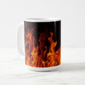Tasse/Flammen Kaffeetasse (Vorderseite Links)