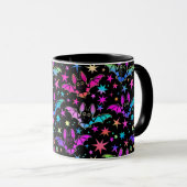 Tasse "Fledermäuse" (VorderseiteRechts)