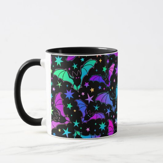 Tasse "Fledermäuse" (Links)