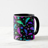 Tasse "Fledermäuse" (VorderseiteRechts)