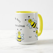 Tasse : Fleißiges Bienchen (VorderseiteRechts)