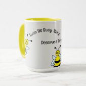 Tasse : Fleißiges Bienchen (Vorderseite Links)