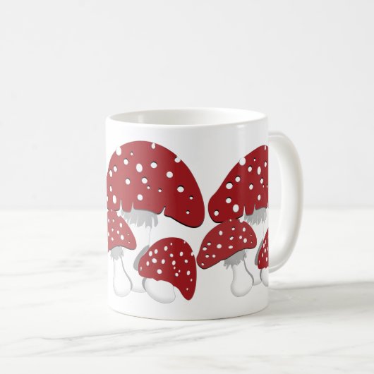 Tasse Fliegenpilze (VorderseiteRechts)