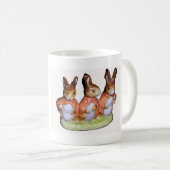 Tasse - Flopsy, Mopsy und Waldkaninchen (VorderseiteRechts)