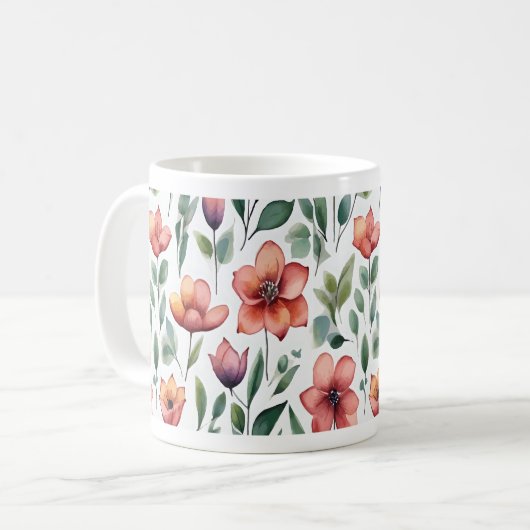 Tasse Floral (Vorderseite Links)