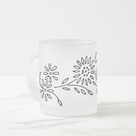Tasse FLORAL DESIGN (Vorderseite Links)