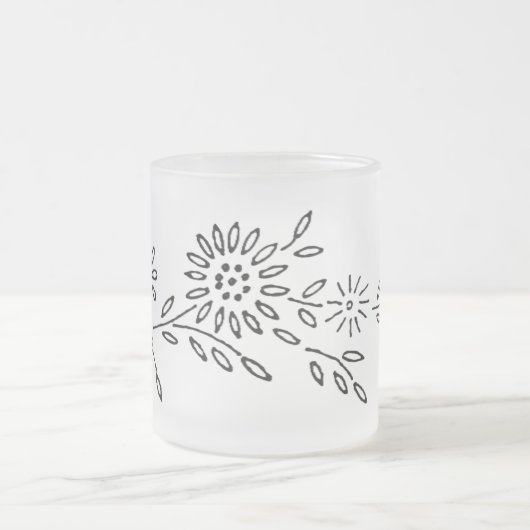 Tasse FLORAL DESIGN (Mittel)