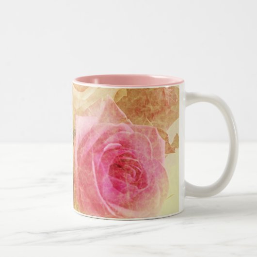 Tasse Floral Grunge (Rechts)