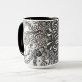 Tasse Floral Zen (Vorderseite Links)