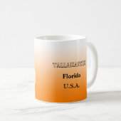 Tasse - Florida Staat Karte mit Stadt (VorderseiteRechts)
